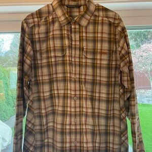 Men's Casual Plaid Shirt - Multicolor